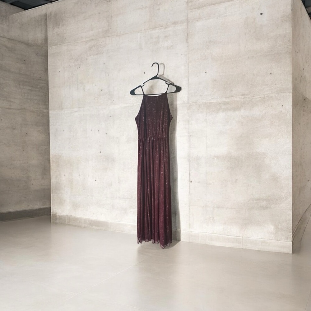 Glamorous Plum Maxi Dress - Picture 4 of 9
